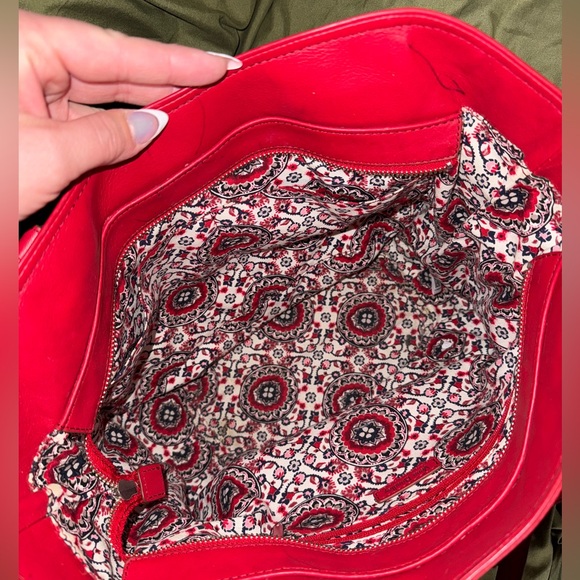 Red Vera Bradley Quilted Purse and Wallet Combo - Picture 2 of 8